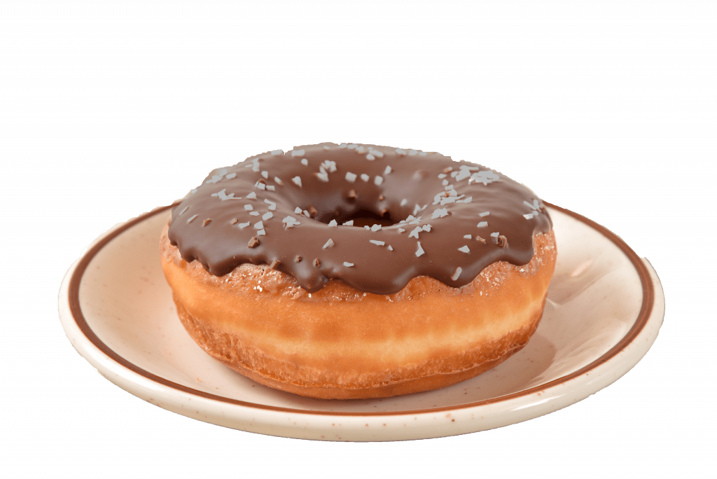 coffee-shop à biarritz donut fait maison au chocolat